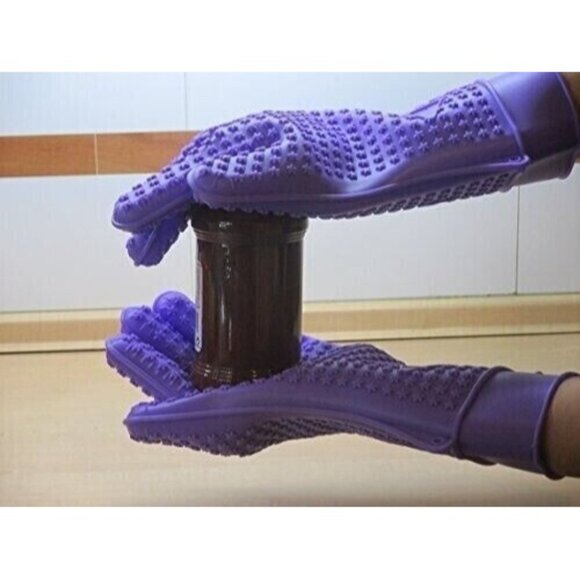 MGE Chef - Cooking Gloves Heat Resistant - Silicone High Quality - Picture 3 of 3